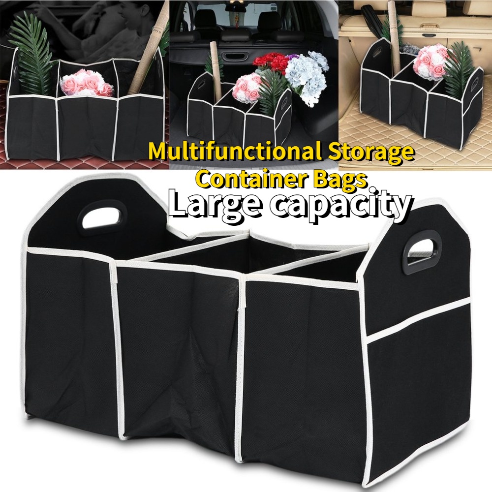 Car Supplies Trunk Storage Box, Foldable Large Size Charter Car Storage  Box, Camping Car Storage Box, Car Washing Tool Bag