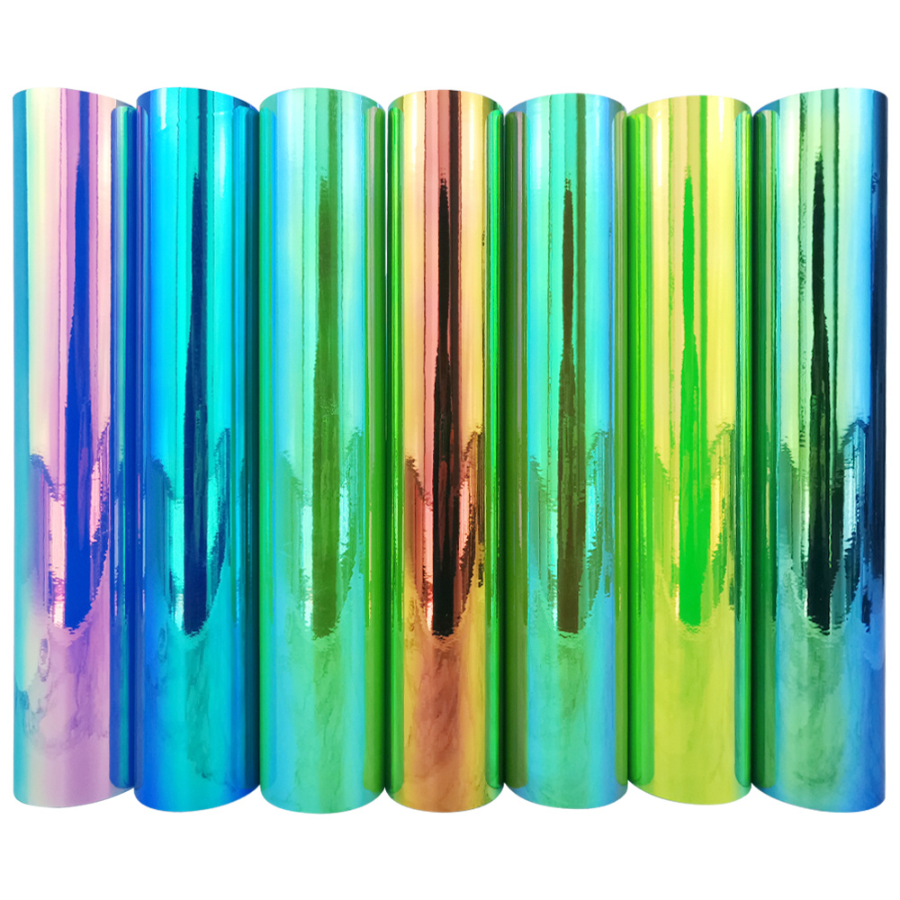 Adhesive Vinyl Permane Holographic Rainbow Gradient Indoor - Temu Australia