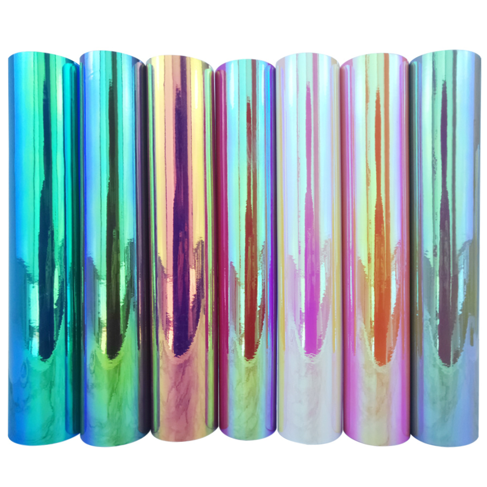 Adhesive Vinyl Permane Holographic Rainbow Gradient Indoor - Temu Australia