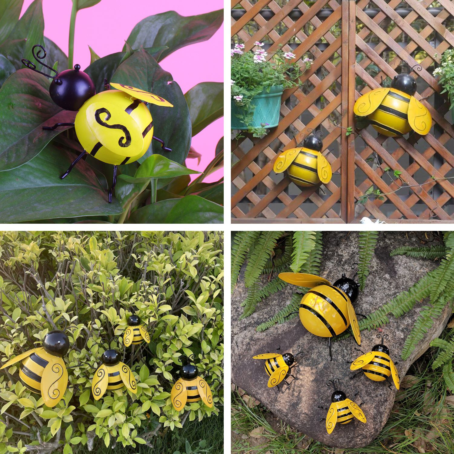 Metal Bee Decorations, Patio Art Garden Decoration, Cute Bee Lawn  Decorations, Hanging Wall Sculpture, Hanging Decorations, Garden Patio  Decorations, Outside Decoration, Scene Decor, Home Decor, Room Decor - Temu