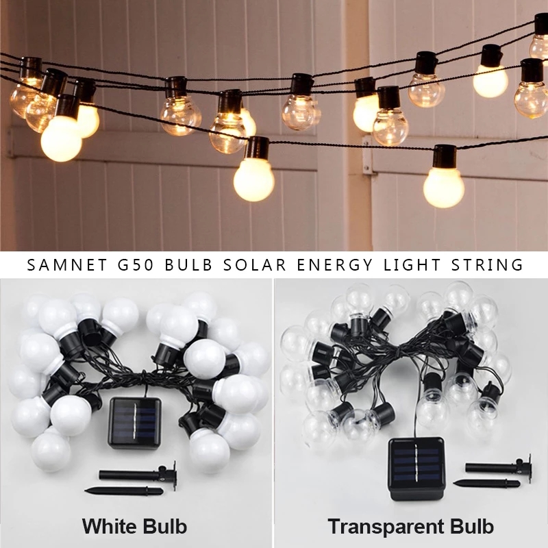 Outdoor Camping Light Large Ball Light String Led Tent - Temu