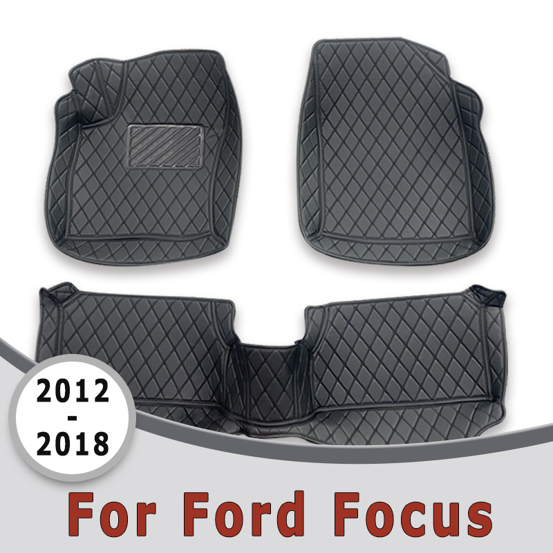 Car Floor Mats Ford Focus 2018 2017 2016 2015 2014 2013 2012 - Temu
