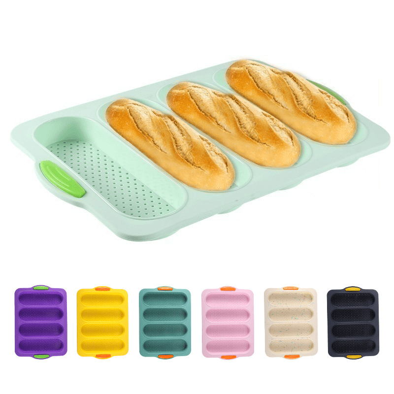 Silicone Baguette Pan, Heat Resistant French Bread Pan, Bpa-free Baking Loaf  Mold, Oven Accessories, Microwave And Dishwasher Safe, Baking Tools,  Kitchen Gadgets, Kitchen Accessories - Temu