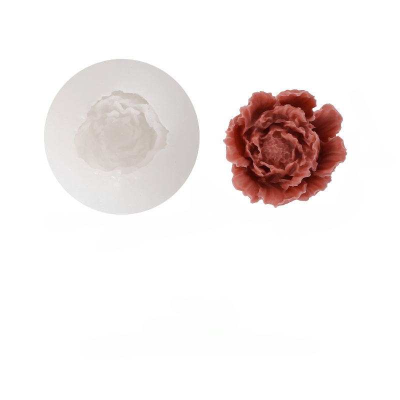 Moldes De Silicón Para Velas Flor de Loto y Peonia – Creaciones