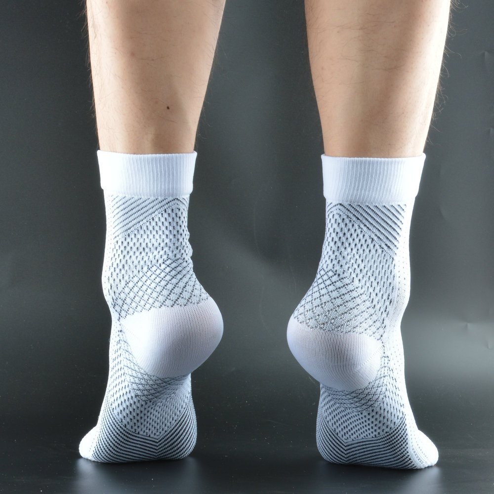 Tri Color Dots | Ankle Compression Socks For Women