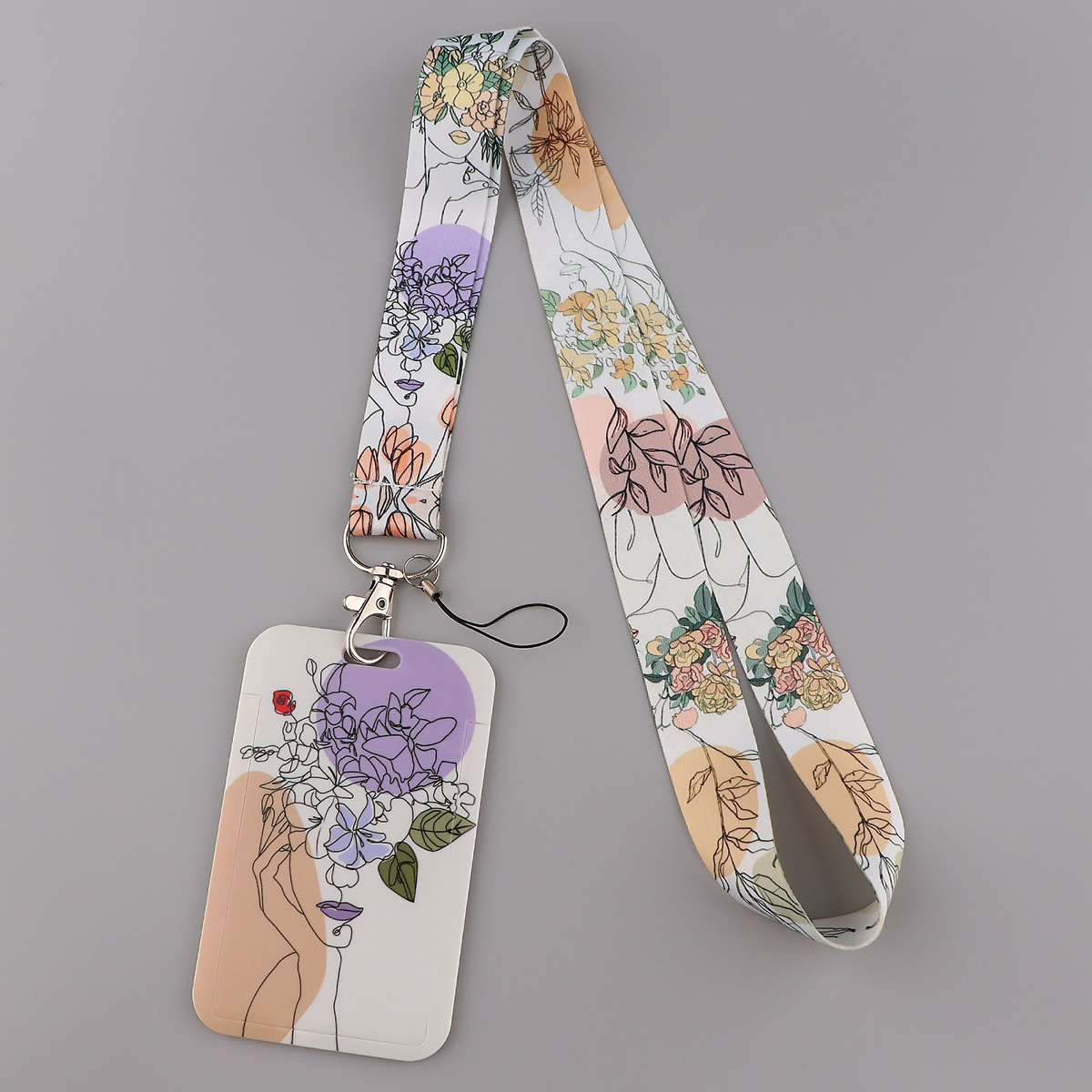 Butterflies Horizontal Style Fashion Id Holder Neck Strap Lanyards For Keys  Keychain Badge Holder Id Credit Card Pass Hang Rope Lariat Phone Charm  Accessories Detachable - Temu