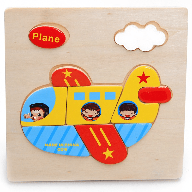 Adult 1000 Piece Football Puzzle Round 3D Puzzle Cartoon Plane Jigsaw Toy  for Children