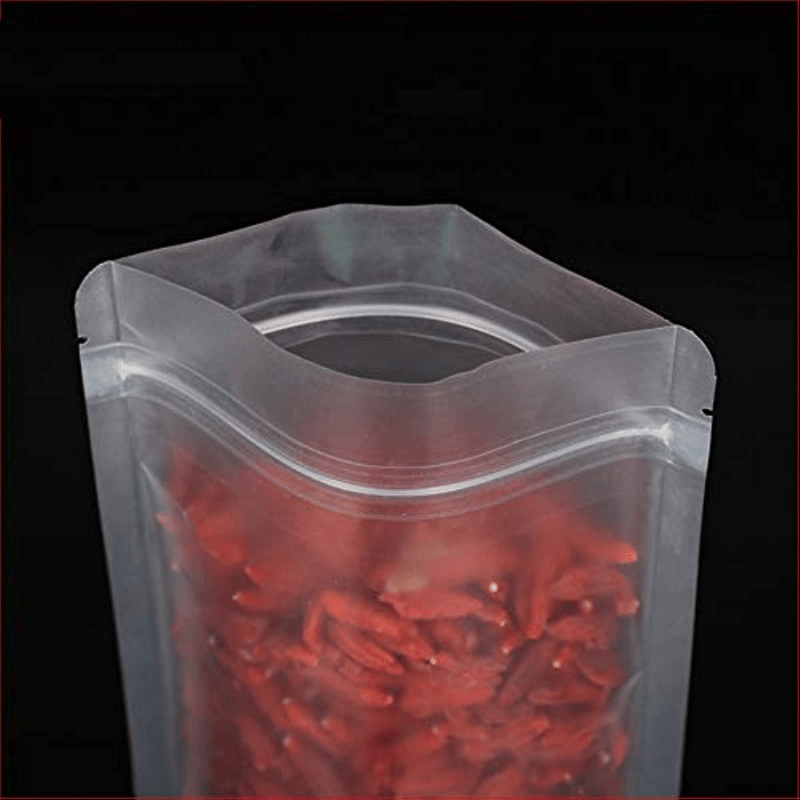 Frosted Clear Food Storage Self sealing Bag For - Temu