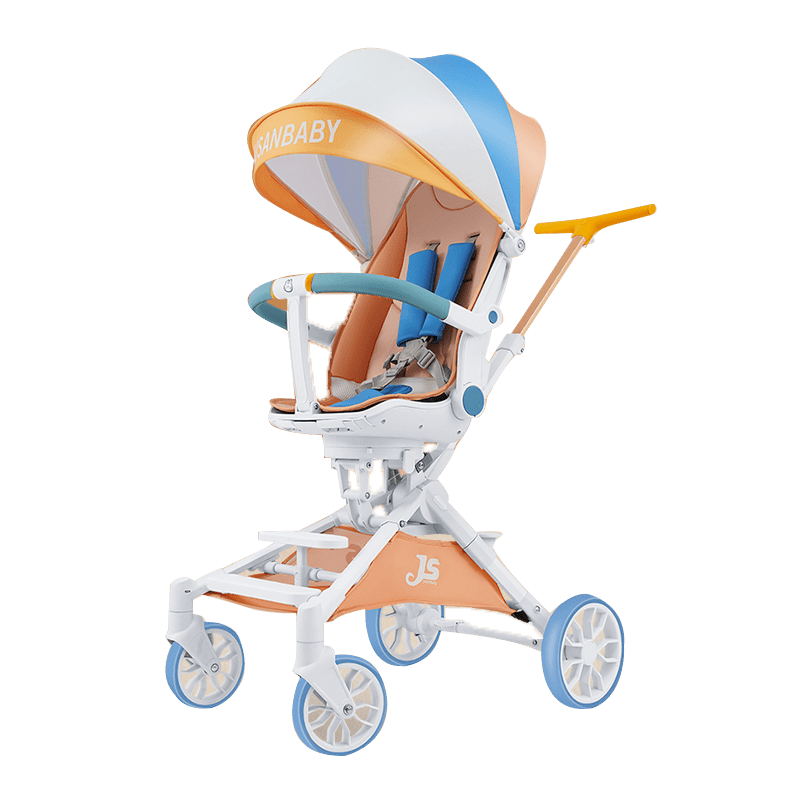 Cochecito Bebé Liviano Plegable: Diseño Reversible Alto - Temu