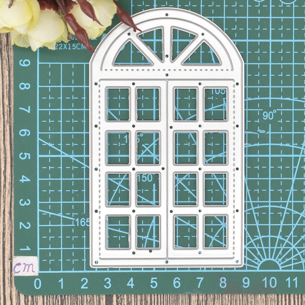 Openable Window Metal Cutting Dies For Diy Scrapbooking - Temu