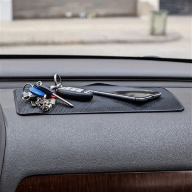 Auto Armaturenbrett Anti-Rutsch-Matte, Anti-Rutsch-Klebe-Dash-Pad mit  Telefonhalter für Handy, Sonnenbrille, Schlüssel, Münzen