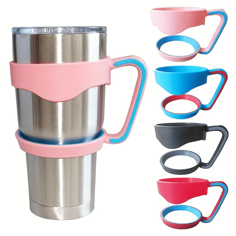 Mug Handle, Double Circle Cup Handle For Tumbler Glasses, Mugs, Bottles,  Vacuum Water Bottle, Suitable For Outdoor Travel Driving For  Restaurants/cafes - Temu