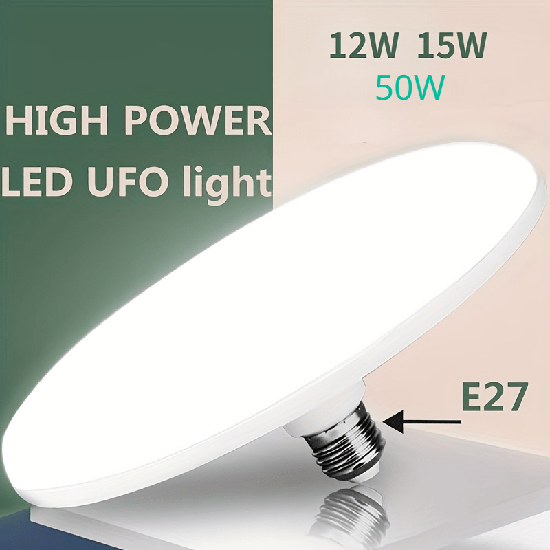 LED Bulb Light E27 40W Football UFO Lamp 360° Folding Bulb AC 110-265V 110V  220V