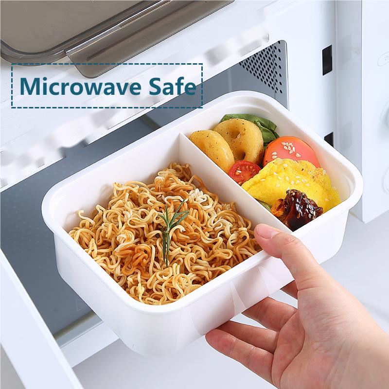 1pc Simple Benito Box Microwave-safe For Office Worker's Light Meals,  Fresh-keeping Lunch Box For Weight Loss & Fruits