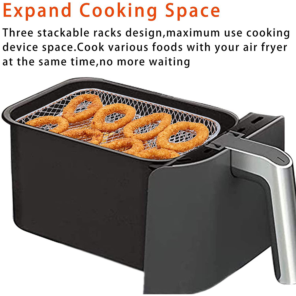 Air Fryer Basket/ Stainless Steel Air Fryer Accessories /Air Fryer