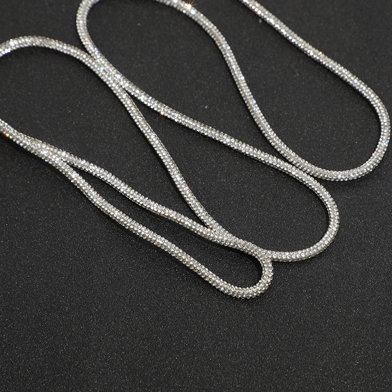 Rhinestone Rope Necklace - 5X Bundle 13