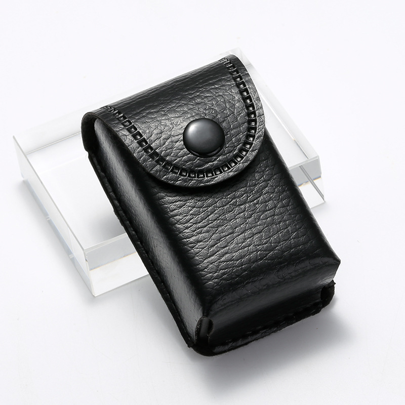 Foldable PU Leather Glasses Bag for Men and Women