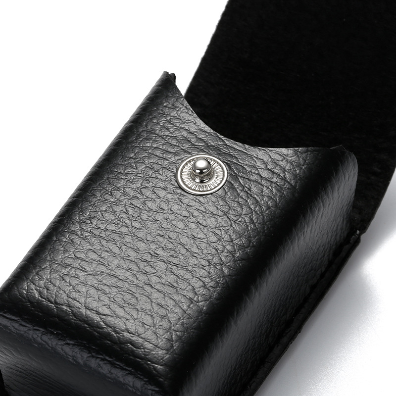 Foldable PU Leather Glasses Bag for Men and Women