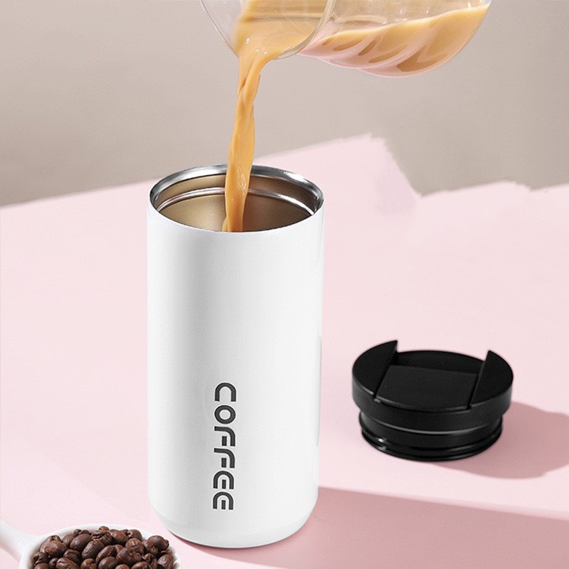 304 Stainless Steel Coffee Cup, Accompanying Cup, Female Insulated Cup,  High Appearance Straw, Student Insulated Cup, Stainless Steel Tumbler,  Modern Plain Tumbler For Home - Temu