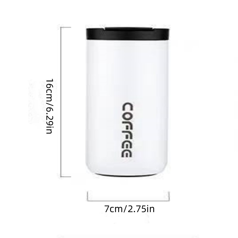 304 Stainless Steel Coffee Cup, Accompanying Cup, Female Insulated Cup,  High Appearance Straw, Student Insulated Cup, Stainless Steel Tumbler,  Modern Plain Tumbler For Home - Temu