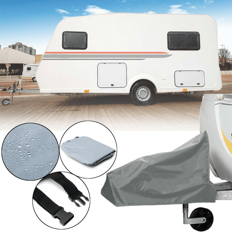 Cubierta Universal Enganche Caravana Resistente Agua Prueba Temu