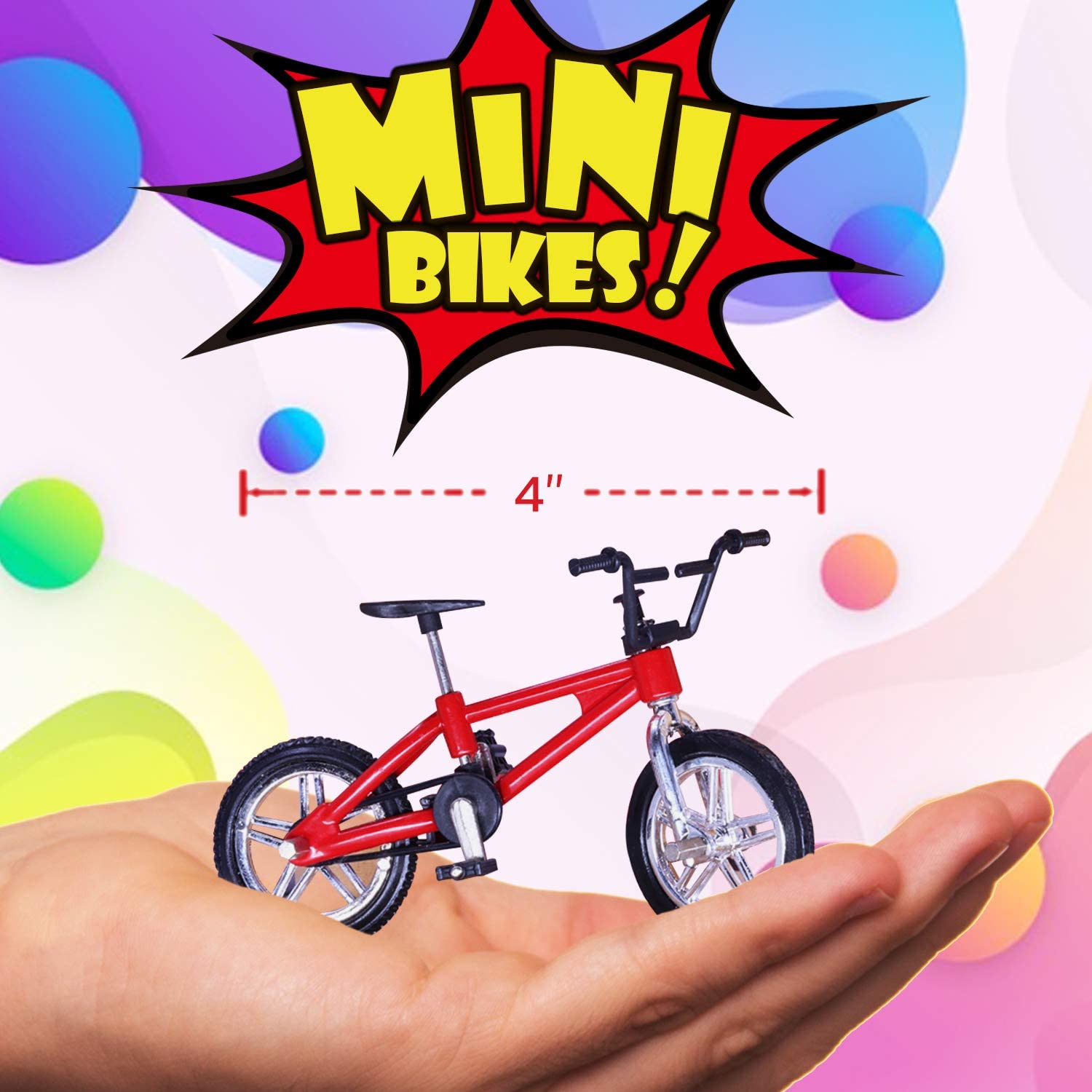 1:12 Miniature Metal Leisure Bicycle Black Bike With Fixed 