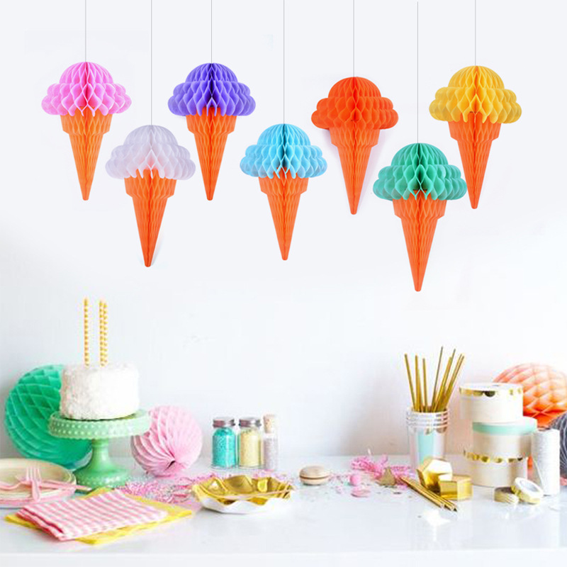 Diy Random Mixed Color Ice Cream Honeycomb Decoration Charm - Temu