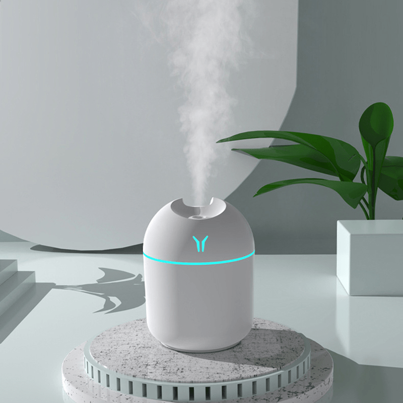 1pc usb colorful humidifier aroma diffuser humidifier cold mist night light for home car bedroom keep your room fresh plants healthy details 5