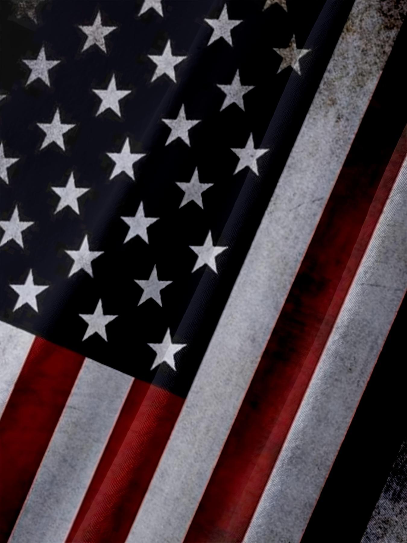 Men'S Casual Polyester Shirt with American Flag Print, Button Front, Lapel Collar, Regular Fit, Woven Fabric, Spring/Summer Top - 100% Polyester, 110gsm, Plus Size