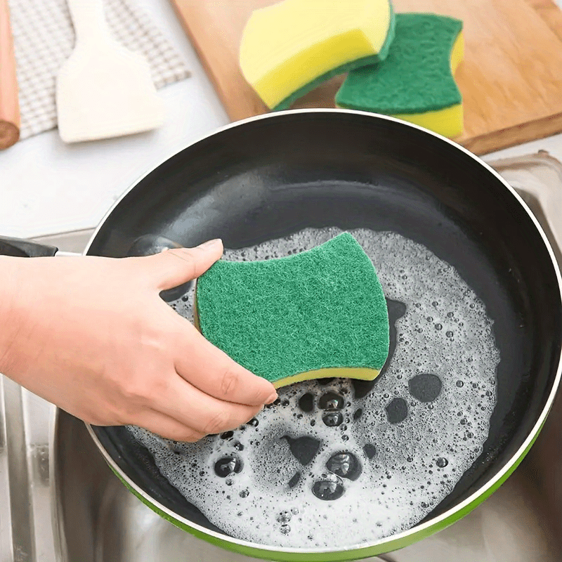 24pcs Dish Washing Sponge Dishes Cleaning Sponges Kitchen Cleaning Sponge  Cleaning Scrub Sponges Sponge Dish Pads