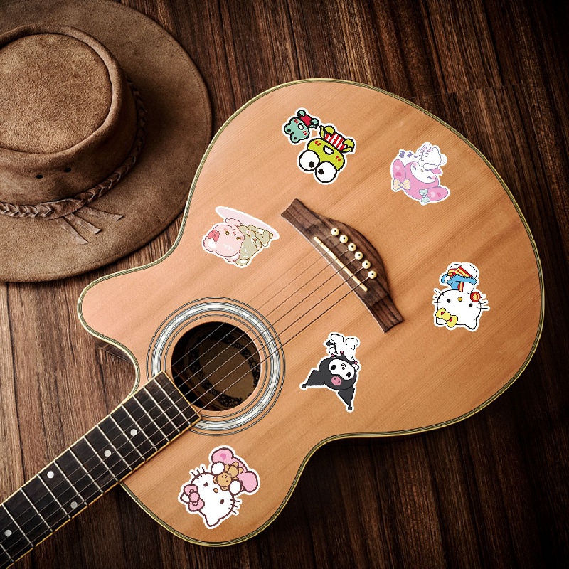 100 Cartoon Doodle Stickers For Notebook Phone Cup Waterproof