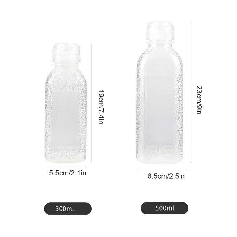 500ml Oil Bottle Kitchen Oil Spray Bottle Condiment Squeeze