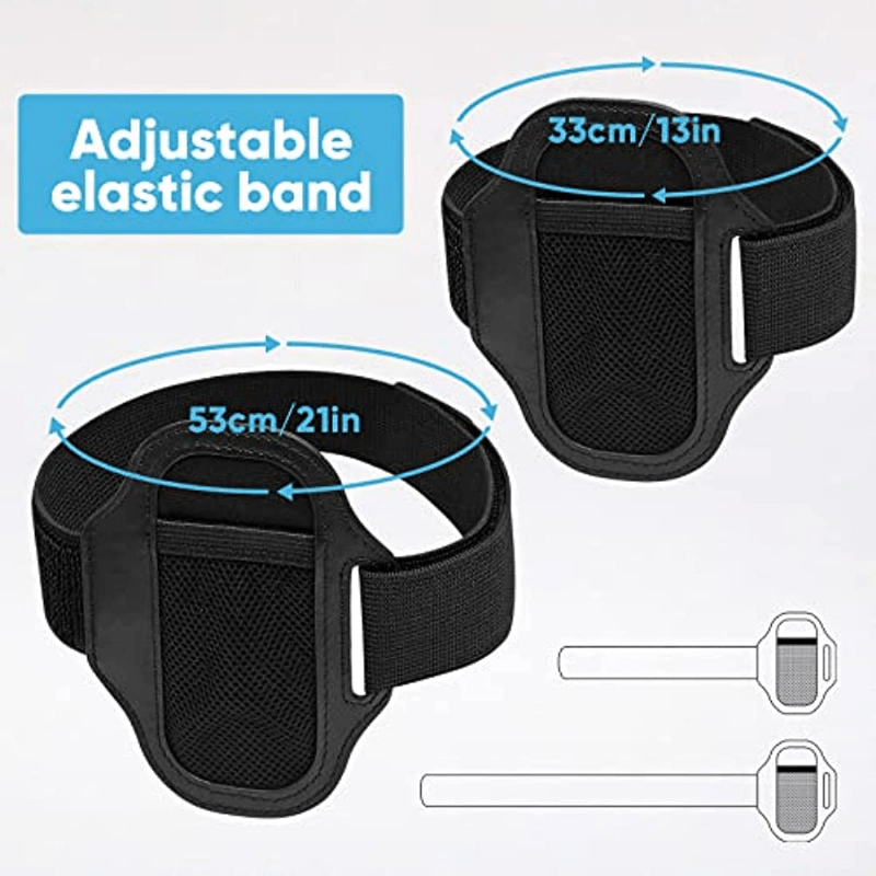 2 Packs Leg Strap For Switch Sports Play Soccer Switch Ring Fit Adventure  For Joy Cons Switch Oled Model Controller Game Accessories Adjustable  Elastic Strap Two Size For Adults