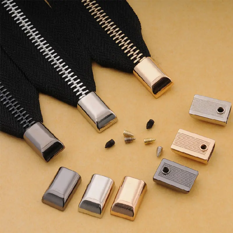 Metal Zipper Stopper Zipper Tail Clip Stop Tail Plug - Temu