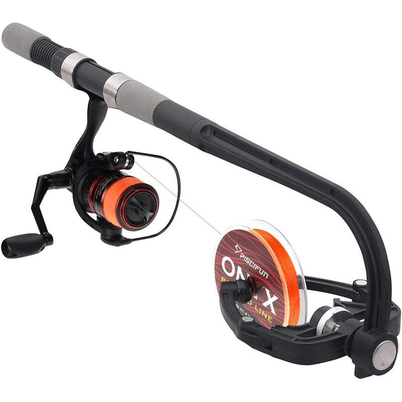 Revolutionize Your Fishing Experience: The Fishing Line Spooler System for  Spinning, Baitcasting, and Trolling Reels!