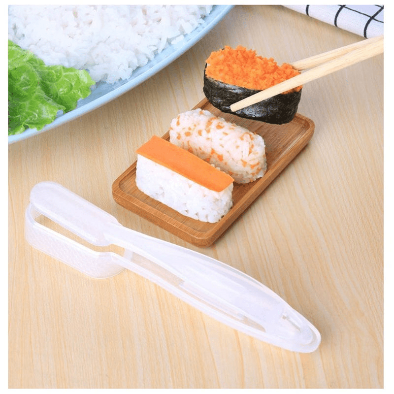 Kitchen Gadgets Rice Mold 3Pcs Sushi Maker Kit Non-stick Portable