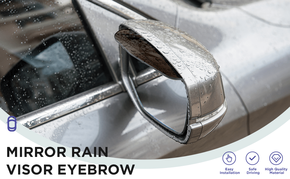 4pcs Spiegelregenvisier Augenbraue Auto Rückspiegel Regen - Temu