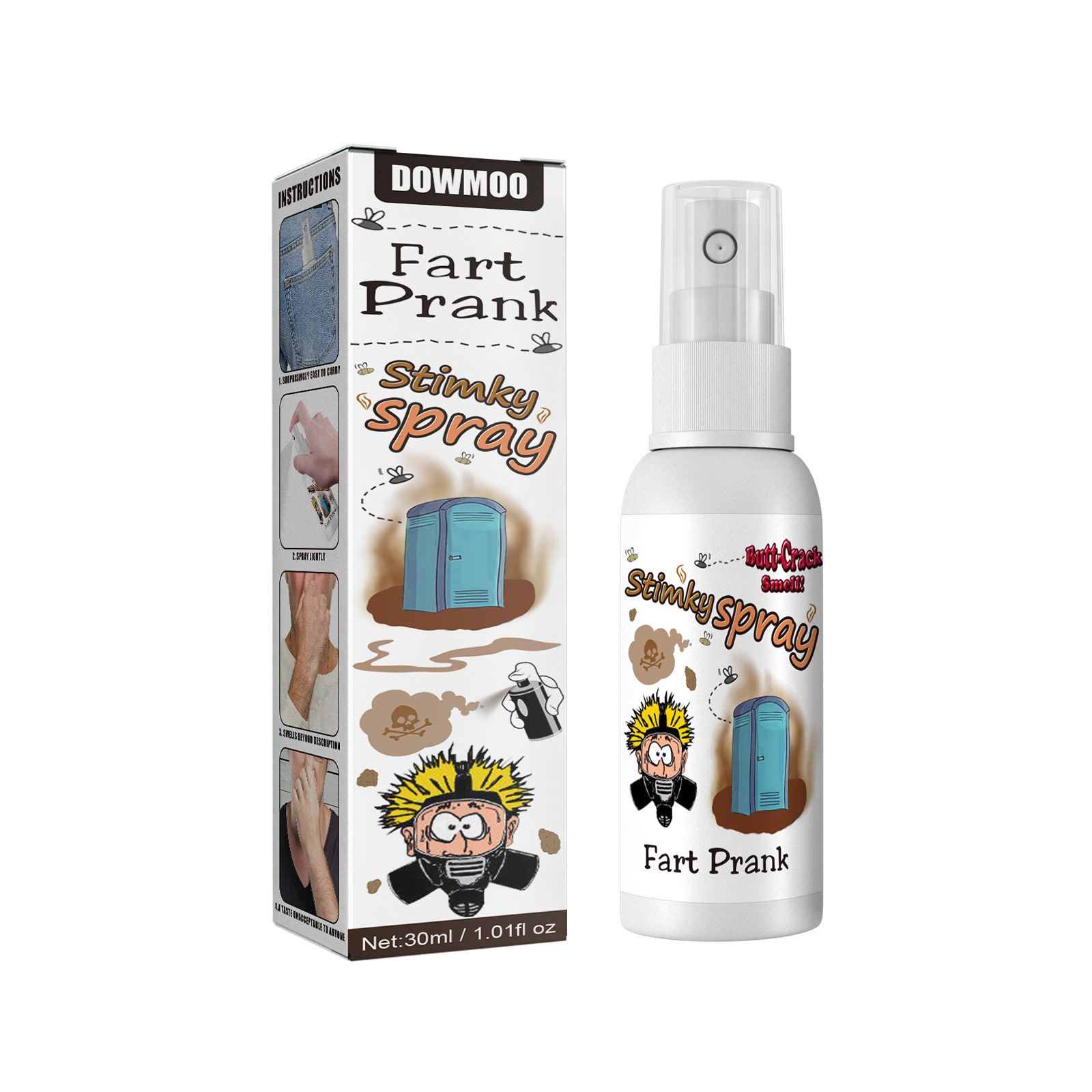 Stink Spray Whole Person Toy Spoof Stink Whole Person - Temu