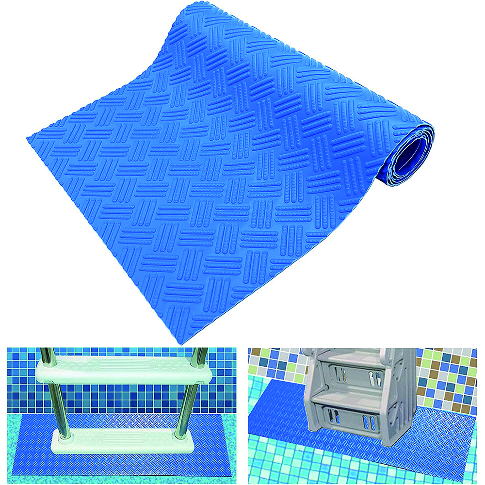 Pool Mat For Ladder Non-Slip Mat Pool Liner Protector Pool Floor