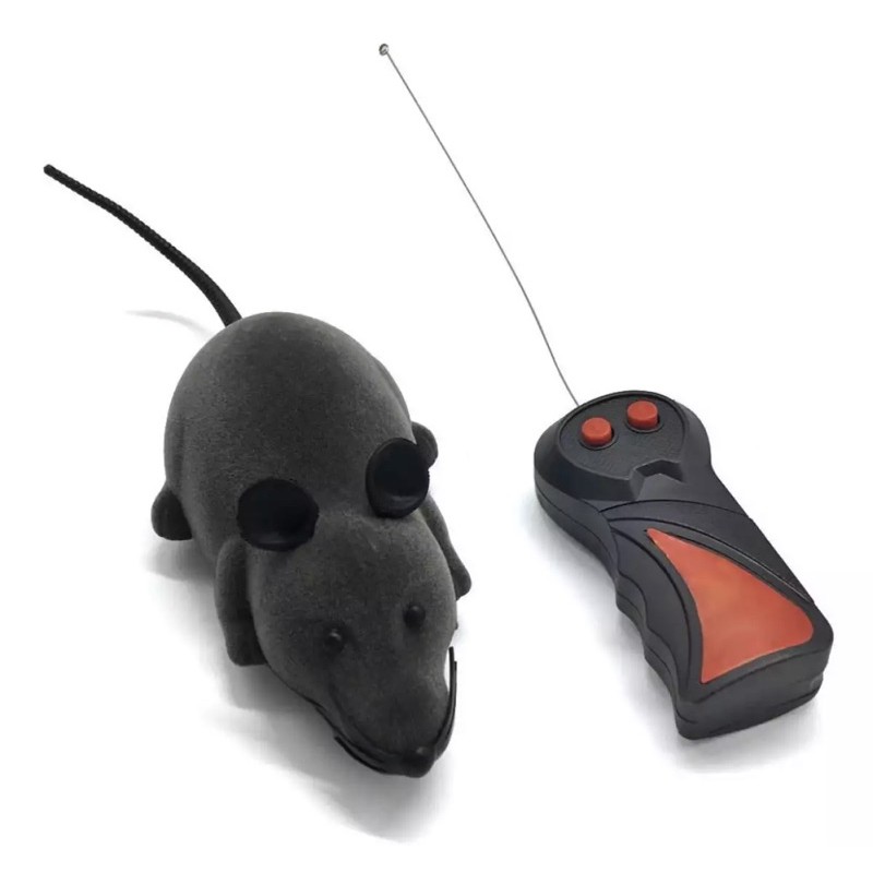 

Remote Control Rat Prank: Trick Your Cat With A Wireless Mouse Toy! Christmas、halloween、thanksgiving Gift