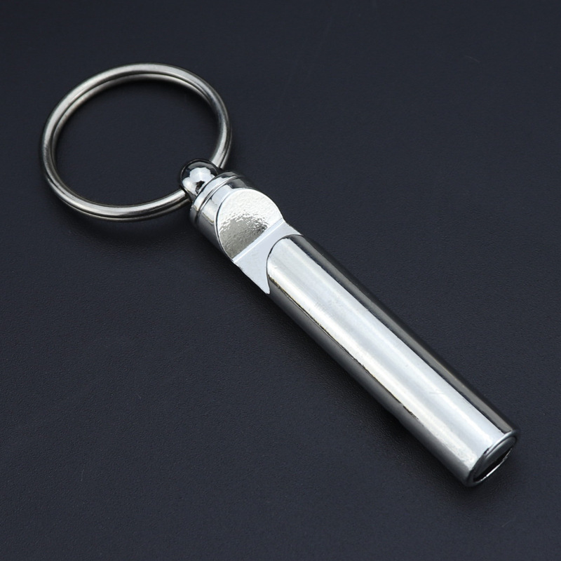 Outdoor Survival Whistle with Key Chain for Camping Hiking