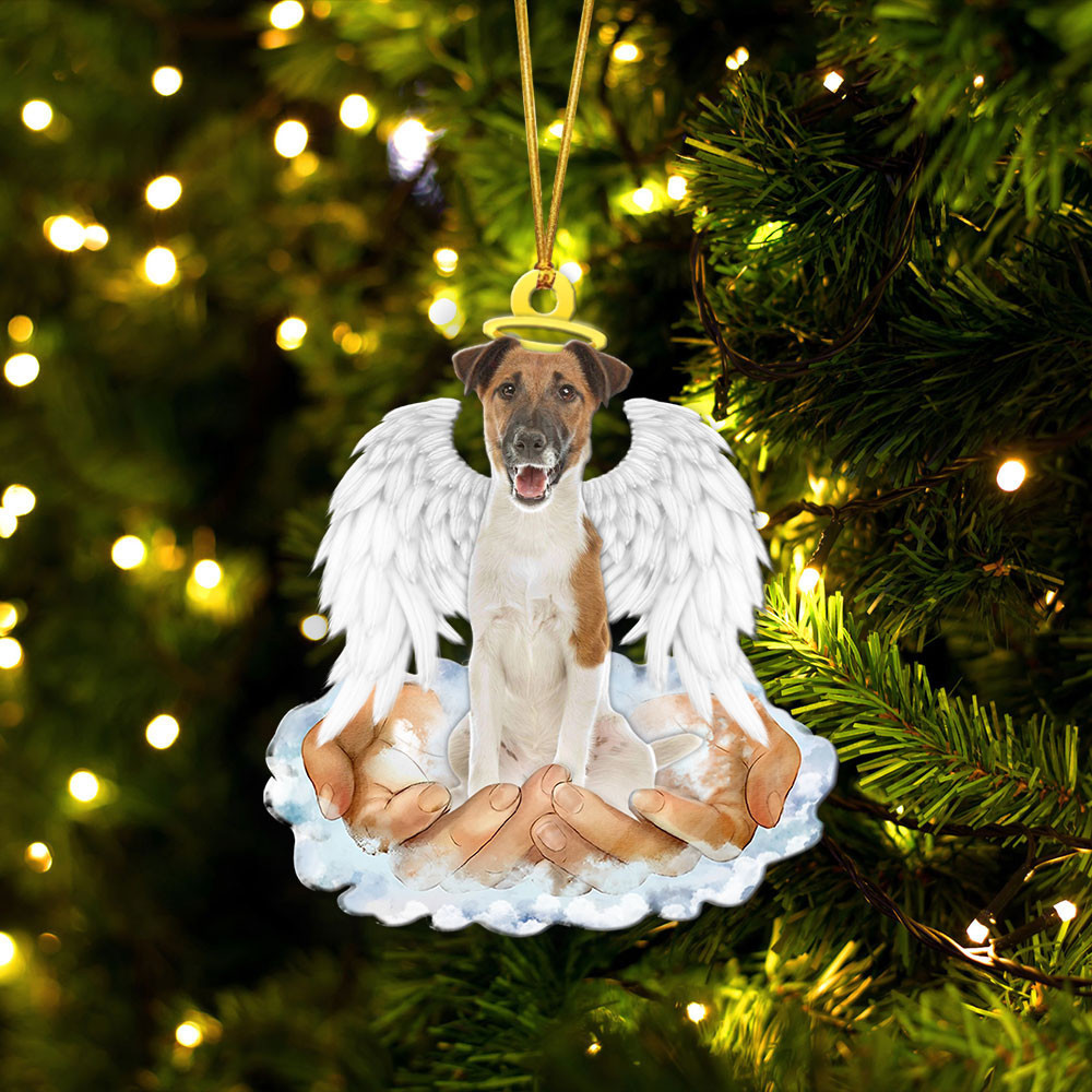 Tammer Cute Pug Sleeping Ornament Dog Angel Wings Car Ornament, Gift for  Pug Lover, Christmas Idea Gift, Auto Rear Mirror Hanging Decor, Pine Tree