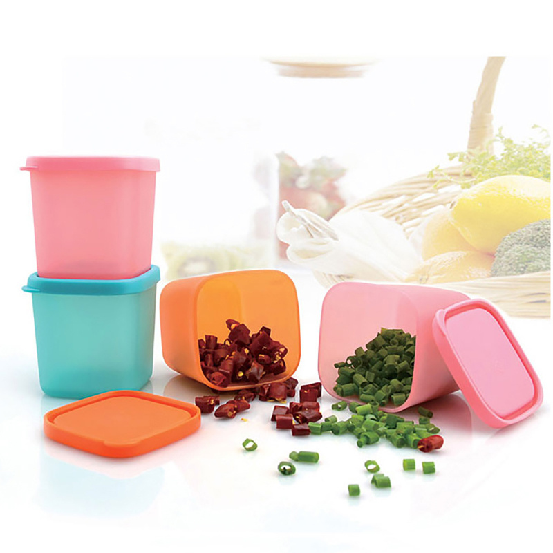 Mini 230ml Plastic Crisper Condiment Dispenser Portable Kitchen Gadget