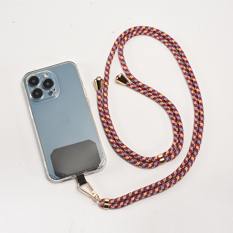 Mobile Phone Lanyard Hand-woven Cuerda Para Movil Hanging Cell