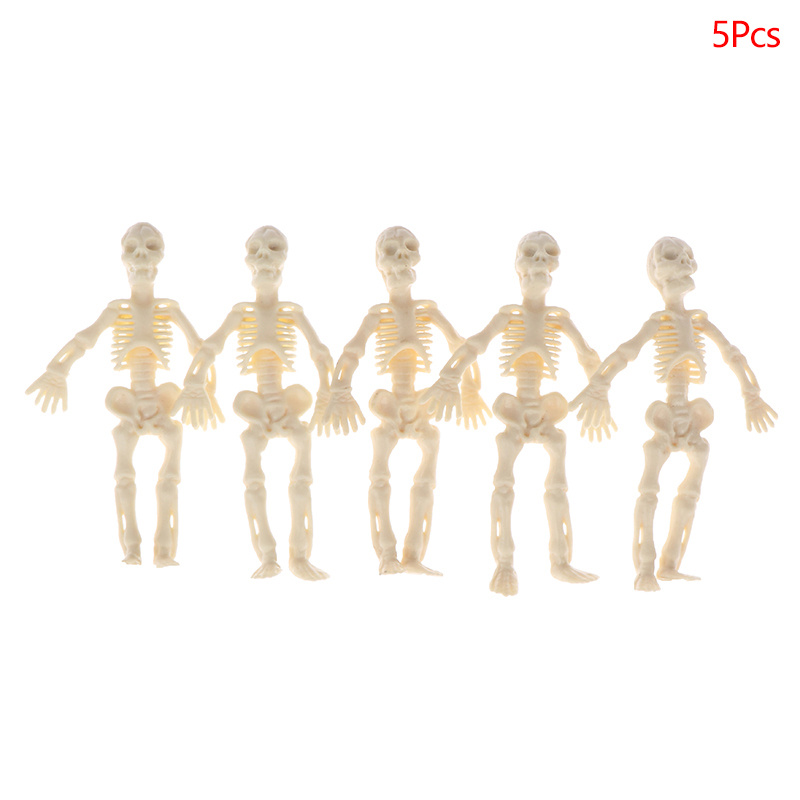 Mini Skull Doll Pvc Skull Zombie Toys Halloween Decorations - Temu