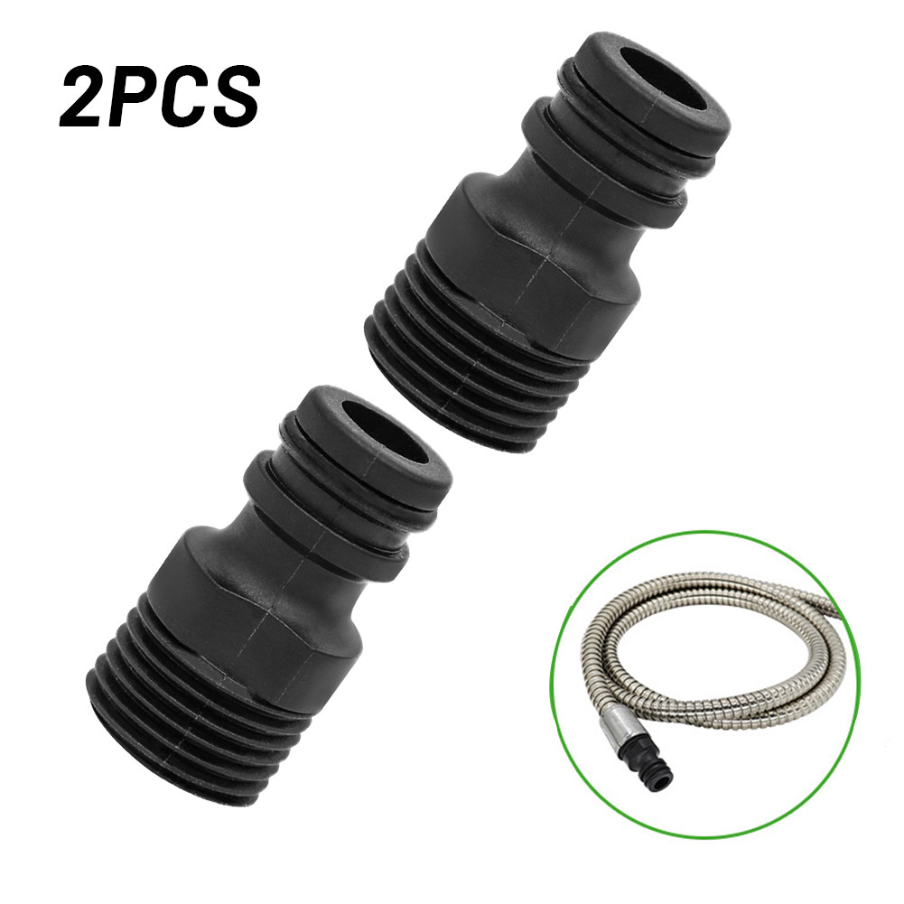 2 PIECES] Adaptateur de robinet  Raccord Tuyeau D'Eau Jardin