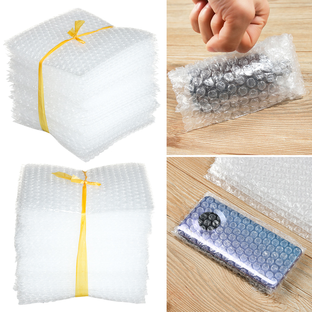100 PCS Moistureproof Foam Pouches Foam Wrap Sheets Foam Packing Sheets  Packing Cushioning Supplies for Shockproof Compressive Waterproof  Protecting