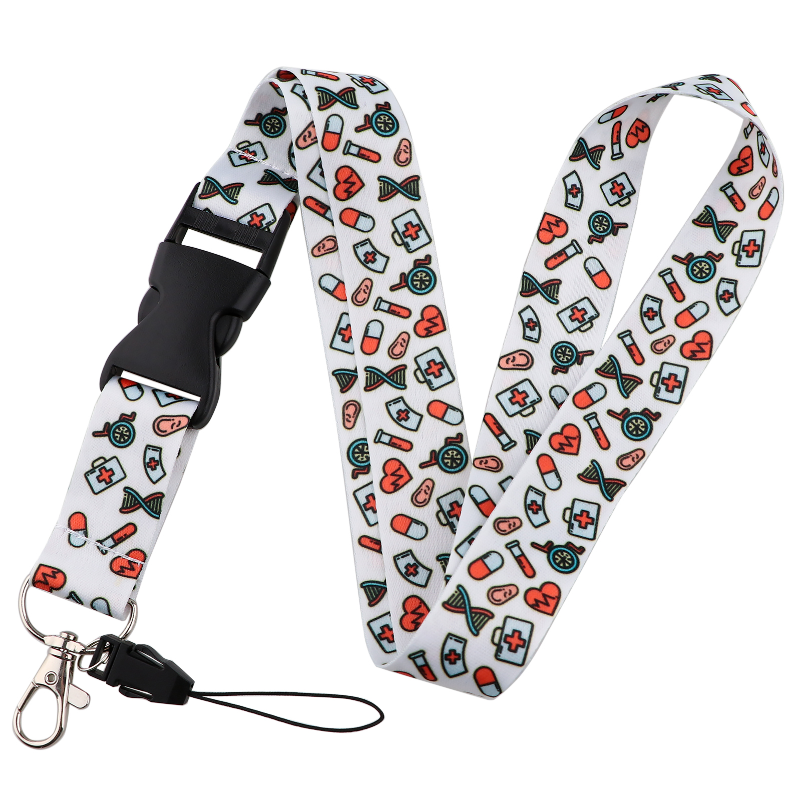 Detachable Doctor Nurse Neck Strap Lanyard: Perfect For Keys, Id Cards, And  More! - Temu