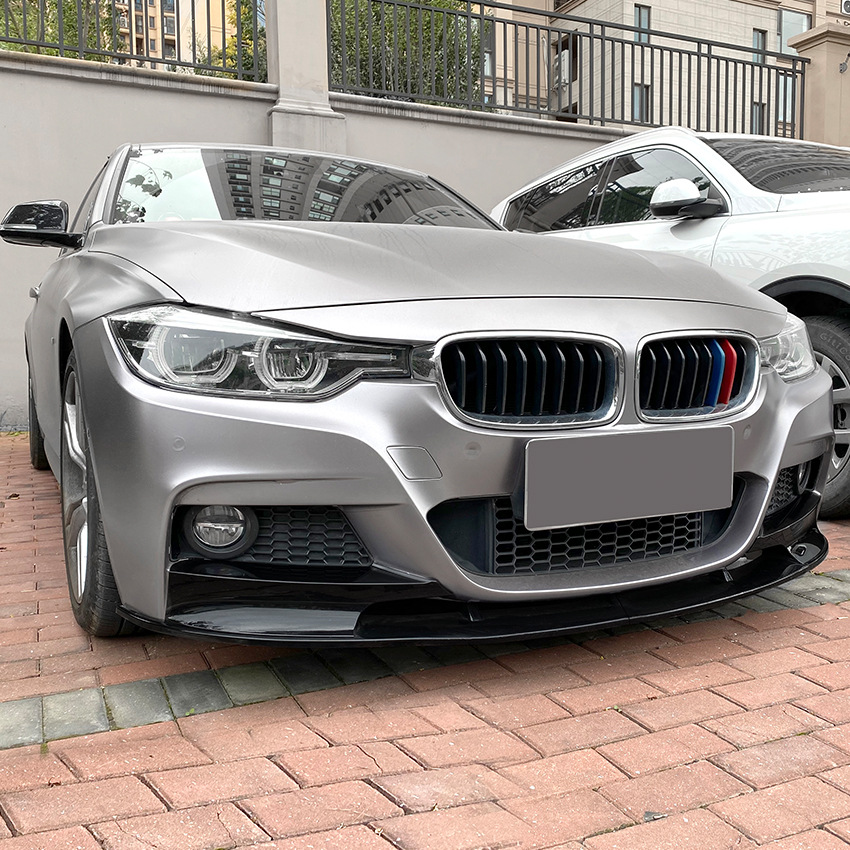 M Sport Tuning ABS Séparateur Avant Becquet Pour BMW 2013-2019 F30 F31 320i  325i 330i 335i 3 Série Avant Lèvre Voiture Accessoires
