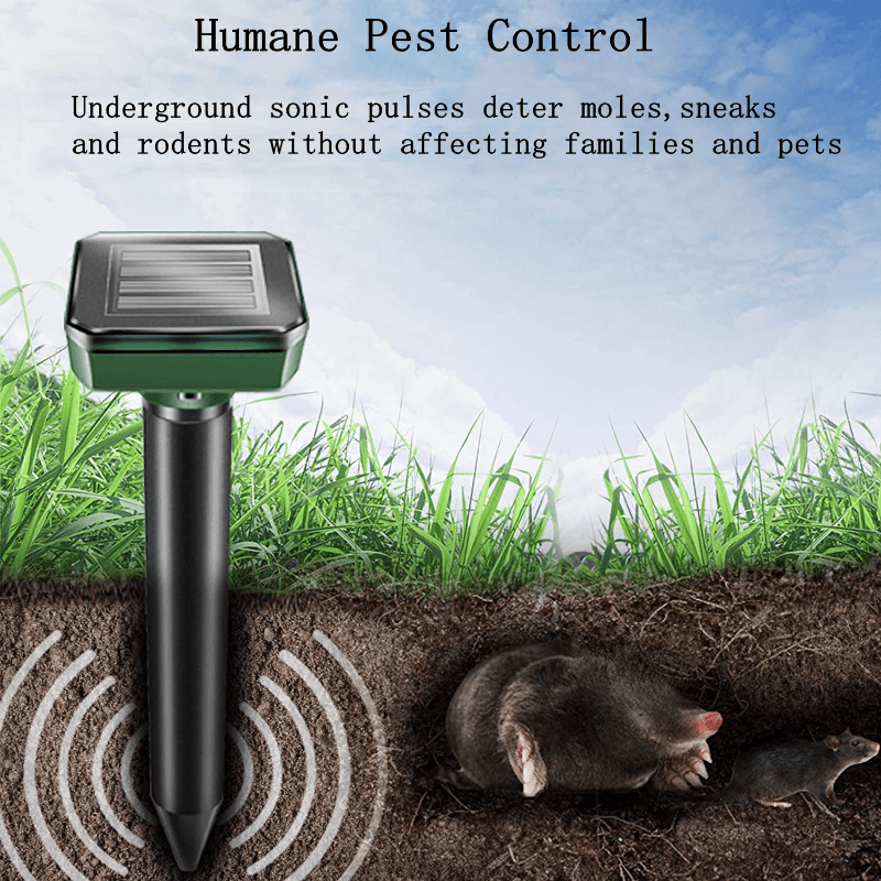 Eliminate Rodents Instantly With This Humane Pest Reject - Temu